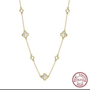 ENA 925 14k over Sterling Silver Necklace